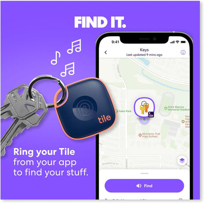 by Life360 Mate - Bluetooth Tracker, Keys Finder and Item Locator for Keys, Bags and More. Phone Finder, Both Ios and Android Compatible, Pack of 2 (Black/White)