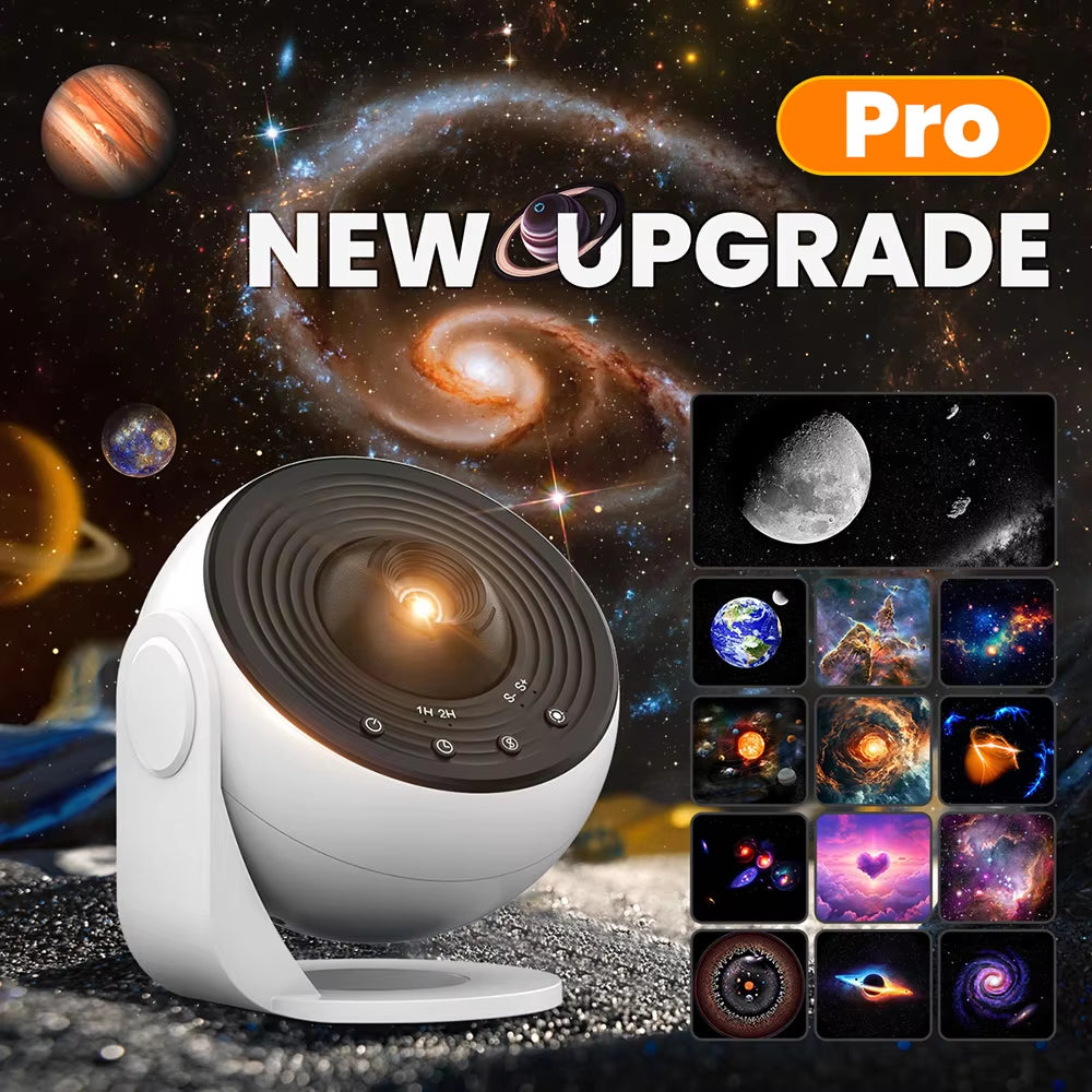 13 in 1 Star Projector, Planetarium Galaxy Projector for Bedroom, Aurora Projector, Night Light Projector for Kids Adults
