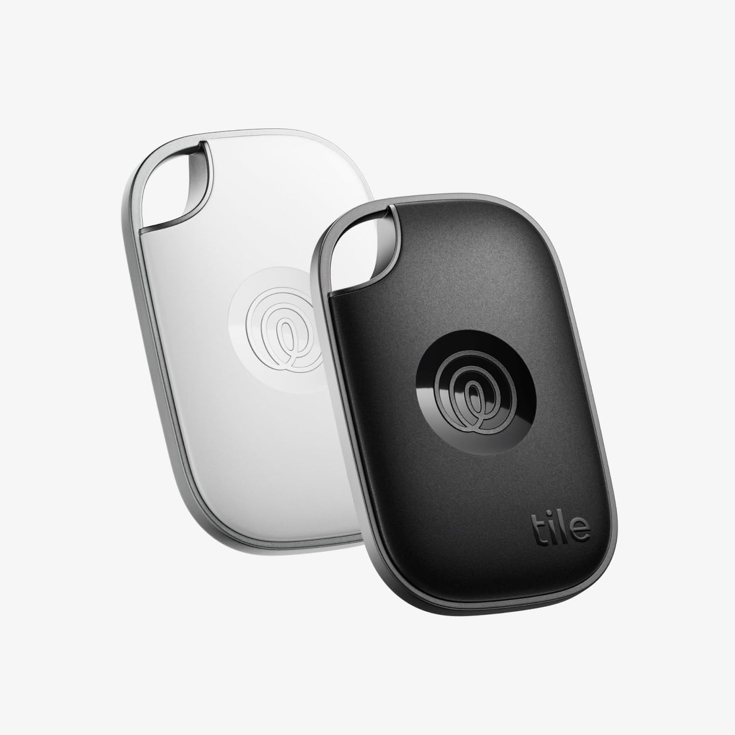 by Life360 Pro - Powerful Bluetooth Tracker, Key Finder and Item Locator for Keys Bags, and More, Both Ios and Android Compatible, Phone Finder. Pack of 2 (Black/White)